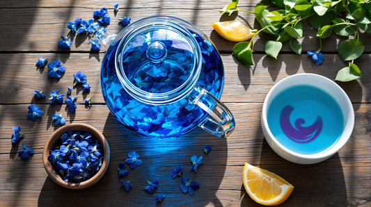 The Magic of Blue Tea Flowers: From Garden to Cup